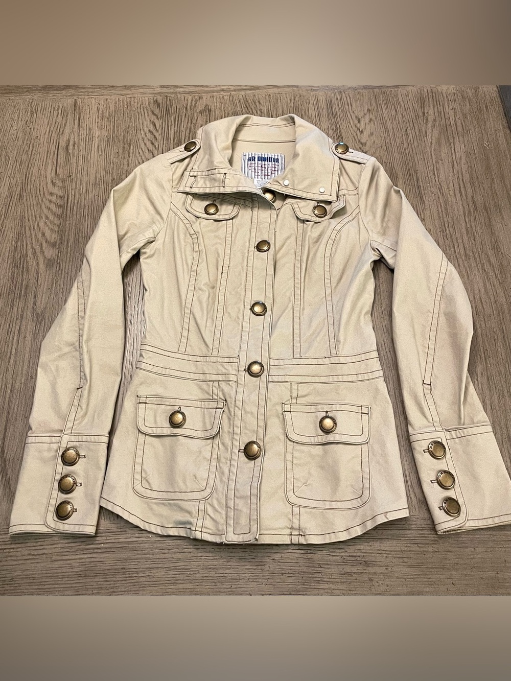 BB Dakota women’s jacket, small, light tan